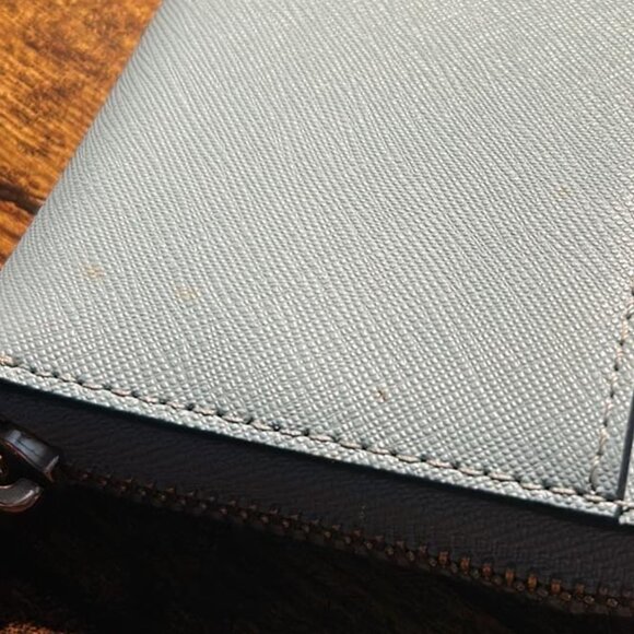 Kate Spade Zip Around Wallet - Used but still has life in it! - see pics - Picture 9 of 9